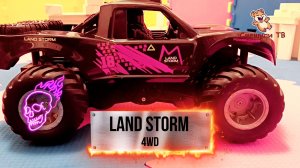 КРУШЕНИЕ ДОМИКОВ! РАДИОУПРАВЛЯЕМАЯ МАШИНА LAND STORM 4WD!