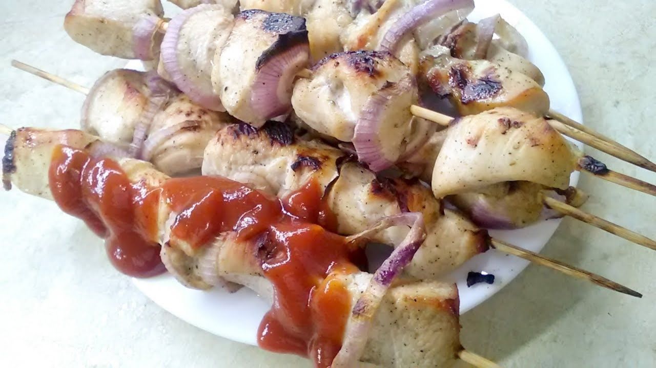 Домашние шашлыки в духовке из курицы смотреть онлайн