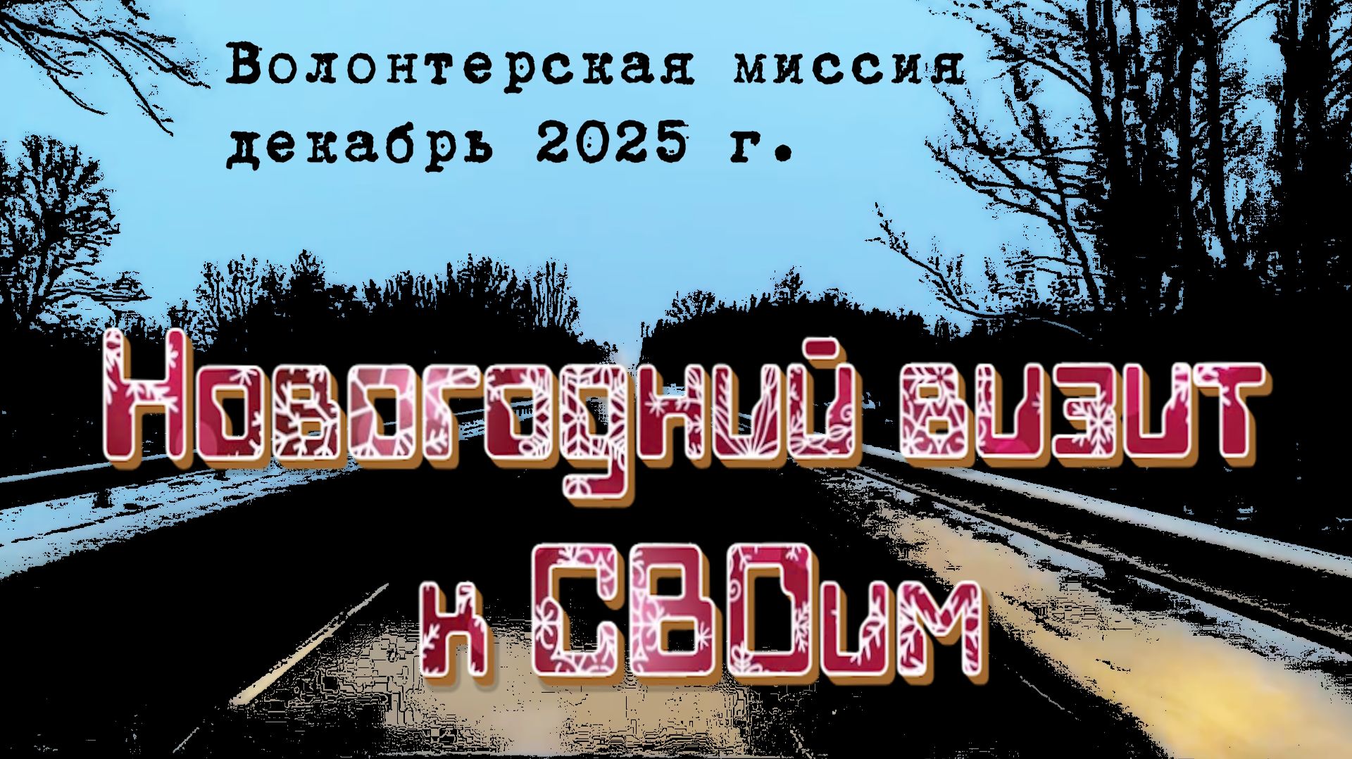 Новогодний визит к СВОим. Декабрь 2025 смотреть онлайн