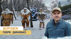 Парк Динамо в последний день года, воронеж 31.12.2