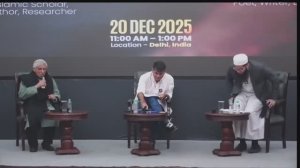 Диспут в Индии. 2025. Существует ли Бог ? Джавед Ахтар и муфтий Шамаиль Надви.  Полная версия!