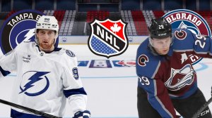 ХОККЕЙ НХЛ.  ТАМПА-БЕЙ - КОЛОРАДО.  ТЕКСТОВАЯ ОНЛАЙН ТРАНСЛЯЦИЯ.
