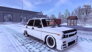 Предновогодний Адреналин Дрифт На Тюнингованной Машине Vaz 2106 Lada 2106 Проводы 2025 Года Зимой