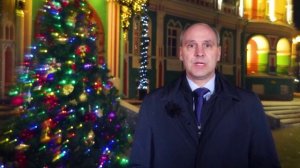 Новогоднее поздравление Дениса Паслера,  губернатора Свердловской области