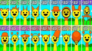 INCREDIBOX SPRUNKI ВСЕ СВАПЫ ДО 18 СПРУНКИ ФАЗА 1