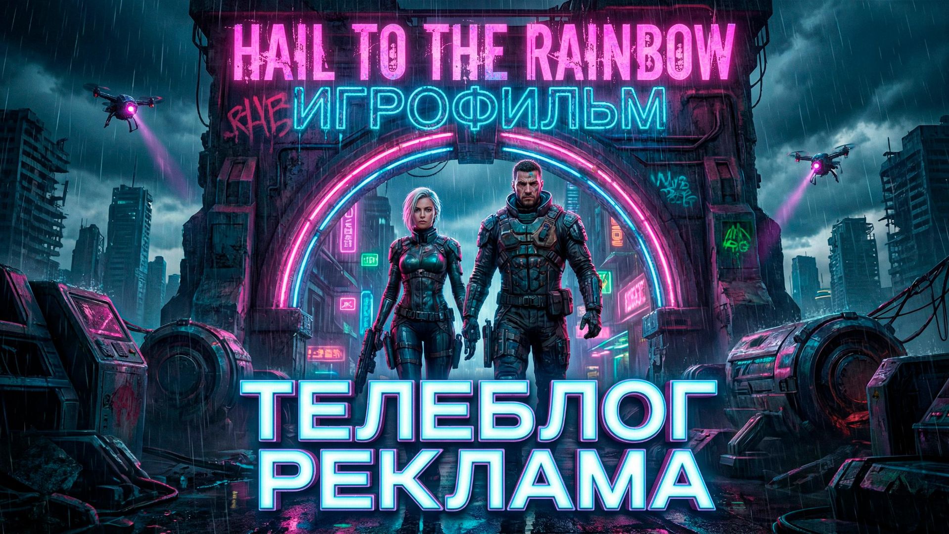 Hail to the Rainbow Игрофильм. Телеблог Реклама смотреть онлайн