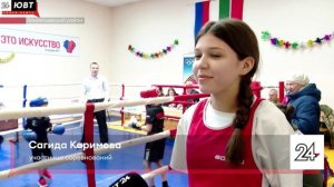 В Русском Акташе прошли финальные в этом году состязания по боксу