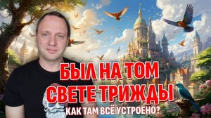 Был на Том Свете трижды, вернулся и все рассказал - Как все устроено в Жизни после смерти?