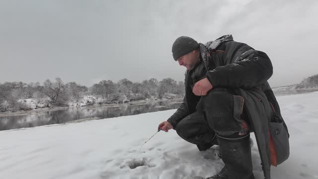 Последняя рыбалка года.С новым ГОДОМ. смотреть онлайн