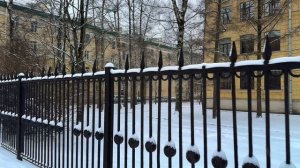 Зима на проспекте Энгельса. Удельная.