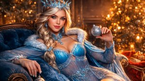 Игра "Небеса". AMV [8] "Расскажи, Снегурочка" #кавер #нейросеть #Снегурочка #НовыйГод