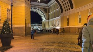 Дворцовая площадь города Санкт-Петербург