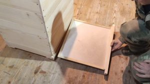 Улей Дадан 14 рамочный с простым сетчатым дном, крыша нахлобучка