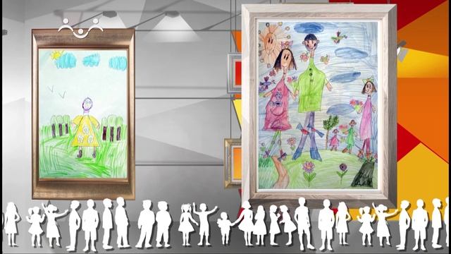 Итоги конкурса рисунков Мой главный человек в жизни. Участники 3 смотреть онлайн