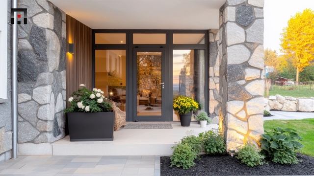 ВЕЛИКОЛЕПНЫЕ ПРИУСАДЕБНЫЕ САДЫ  Amigo Studio  современные идеи для украшения крыльца