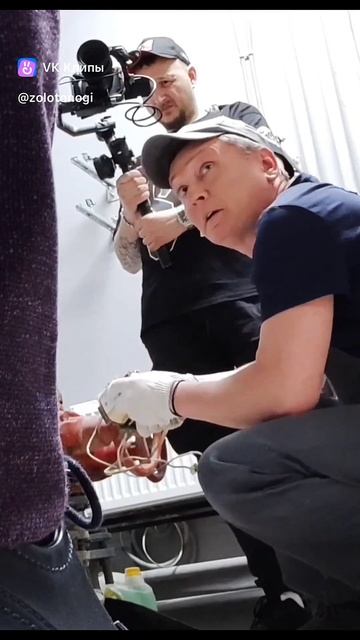 Тишина на площадке Камера Мотор Крупный план Снимается кино смотреть онлайн