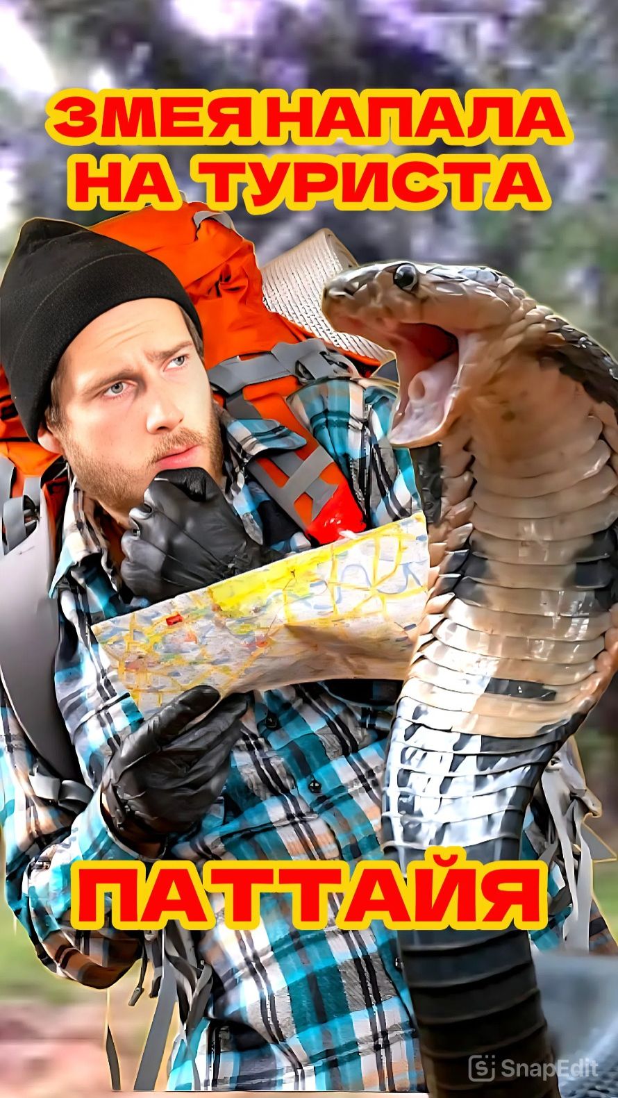 Змея. Таиланд. смотреть онлайн