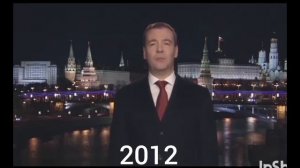 Поздравление Путина с Новым Годом ! от 1990 - 2026 год.