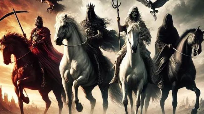 4 всадника композиция Темное фэнтези Эпик смотреть онлайн