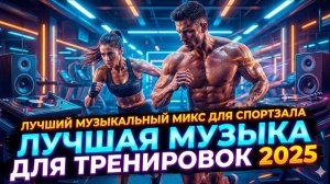 Лучший музыкальный микс для спортзала. Лучшая музыка для тренировок 2025 года