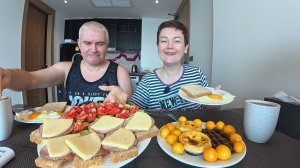 Мукбанг начали ОТМЕЧАТЬ НГ вкусным завтраком) Болтаем, МЕЧТАЕМ веселимся) Весёлый Таиланд с Пиратами