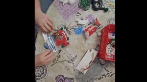 распаковка новогодних сквишей