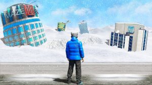 ВЫЖИВАНИЕ В ОГРОМНОМ СНЕЖНОМ ШТОРМЕ! КАК ПЕРЕЖИТЬ КОНЕЦ СВЕТА В ГТА 5!