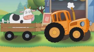 Мультики Для Детей, Весело и с Песенками Возим Животных