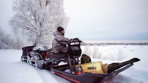 НОВЫЙ ГОД В ЛЕСУ. ОХОТА ЗИМОЙ. В ПОИСКАХ ТЕТЕРЕВА. НА МОТОТОЛКАЧЕ ПО ГЛУБОКОМУ СНЕГУ