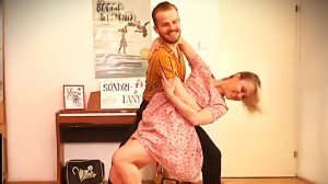 Демонстрация онлайн-курса буги-вуги для начинающих с Сондре и Таней. #Танцы