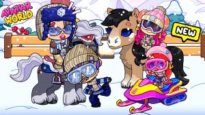 ОБНОВЛЕНИЕ! Посетили конюшню и новый магазин 😍/♥️AVATAR WORLD СЕМЕЙНЫЕ ИСТОРИИ♥️