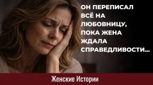 Истории из жизни. Он переписал все на любовницу... Жизненные истории, Аудиорассказы