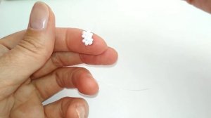 Колье из квадратных элементов 🌟