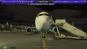 MSFS2024, PMDG 738 NEW, GSX, Vatsim, PBD005, Barnaul(UNBB) - Omsk(UNOO)