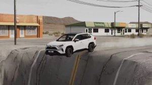 Препятствия на дороге Beam NG