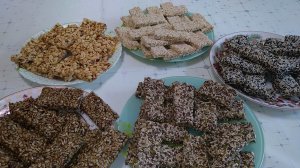 Козинаки ассорти. Простой и удобный рецепт.