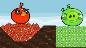 Энгри бердс: 1000 злых птичек и свинок
