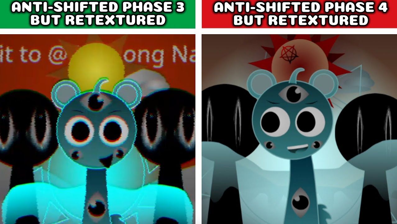 INCREDIBOX SPRUNKI🎵 ANTI-SHIFTED: ФАЗА 3🌀 VS ФАЗА 4 RETEXTURED🎨✨ КТО ПРАВИТ?👑🤔 смотреть онлайн