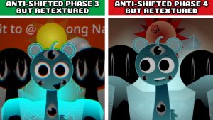 INCREDIBOX SPRUNKI🎵 ANTI-SHIFTED: ФАЗА 3🌀 VS ФАЗА 4 RETEXTURED🎨✨ КТО ПРАВИТ?👑🤔