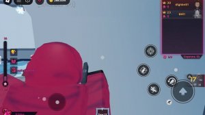 Играю в ink game за Охранника