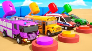 Мультики про машинки Малышка-акула колёса на автобусе большой футбольный мяч и волшебные пуговицы