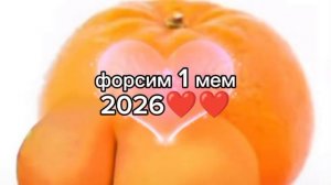 Первый мем 2026