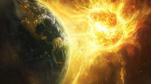 Мощная вспышка произошла на Солнце