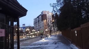 Кисловодск. Пр.Ленина-1-я школа сан. Арника. 29.12.2025 г.