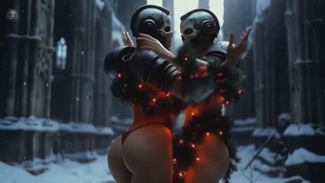 Warhammer 40k  Christmas Cinematic   Let the War Rise Again   Adeptus Cinematica