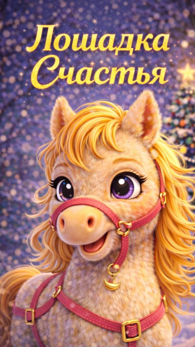 🎄ЛОШАДКА - символ 2026 года | Песенка для детей смотреть онлайн