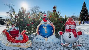 ✅ЕВПАТОРИЯ под СНЕГОМ 2026: Новогодняя сказка на двух площадях!