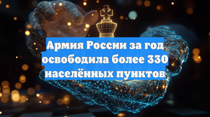 Армия России за год освободила более 330 населённых пунктов