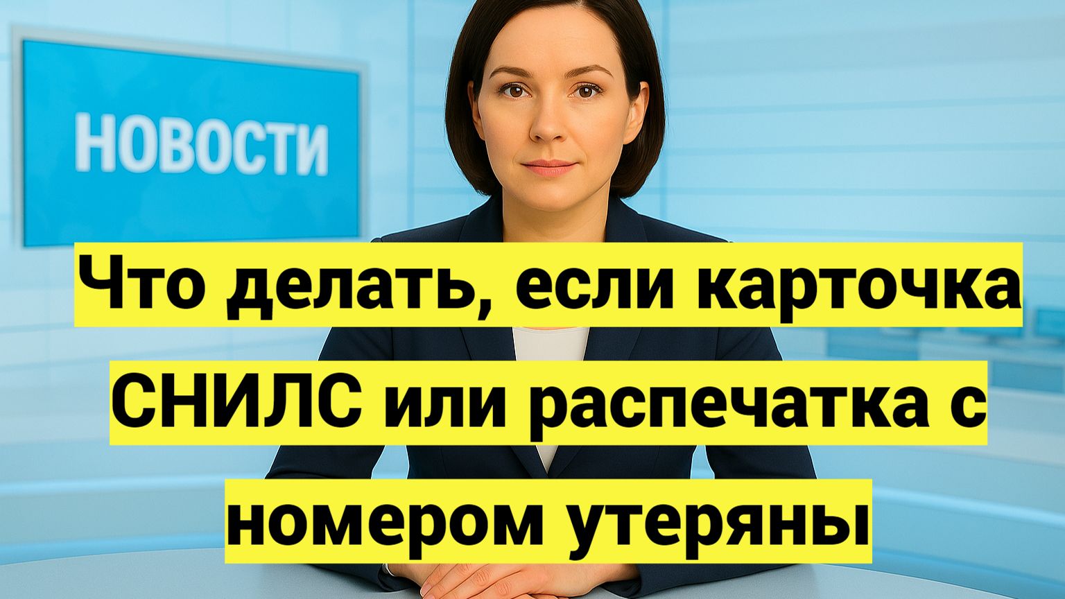 Что делать, если карточка СНИЛС или распечатка с номером утеряны смотреть онлайн