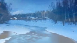 Праздник крещения в деревне